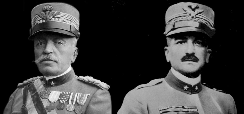 I Generali Luigi Cadorna e Armando Diaz